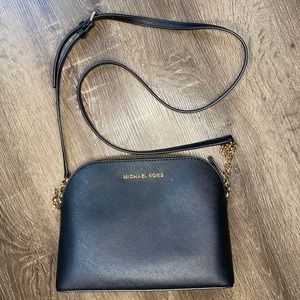 Michael Kors black crossbody purse